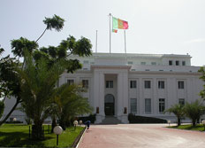 Le Palais Présidentiel à Dakar, Sénégal